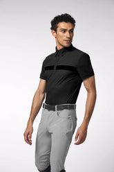 LISMORE MEN'S POLO SHIRT - Black | Vestrum