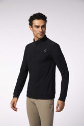 SKIATOS MEN'S LONG-SLEEVED TRAINING TOP - Black | Vestrum