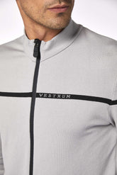 ARRAN MEN'S HI-TECH YARN TRAINING TOP - Pearl grey | Vestrum