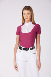 SKYE WOMEN'S SHORT-SLEEVED COMPETITION SHIRT - Light grey | Vestrum