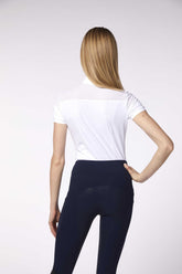 ITACA WOMEN'S SHORT-SLEEVED TRAINING TOP - Optical white | Vestrum