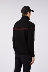 TOURNAI MEN'S TURTLENECK SWEATER - Medium grey/black | Vestrum