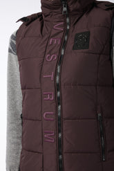 CHIBA WOMEN'S PADDED VEST - Ruby wine | Vestrum