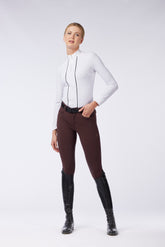 ARRAS WOMEN'S LONG-SLEEED COMPETITION SHIRT - Optical white | Vestrum