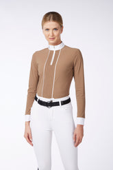 ARRAS WOMEN'S LONG-SLEEED COMPETITION SHIRT - Optical white | Vestrum