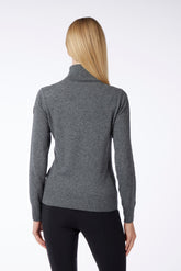 MAGLIA A COLLO ALTO DA DONNA INGOLSTADT - Grigio medio/grigio perla | Vestrum