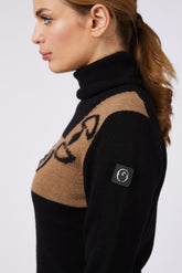 LEICESTER WOMEN'S TURTLENECK SWEATER - Light grey/pearl grey | Vestrum