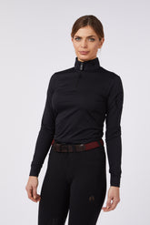 KUJI WOMEN'S WINTER TRAINING TOP - Black | Vestrum