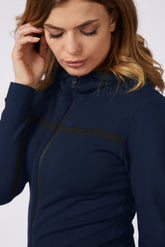 MAGLIA DA ALLENAMENTO HI-TECH DA DONNA FUNABASHI - Blu navy | Vestrum