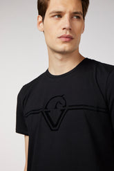 PALINURO MEN'S T-SHIRT - Black | Vestrum