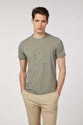 RICCIONE MEN'S SHORT-SLEEVED TRAINING TOP - Dusky green | Vestrum
