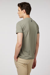 RICCIONE MEN'S SHORT-SLEEVED TRAINING TOP - Dusky green | Vestrum