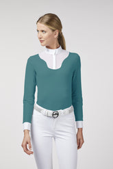 MAGLIA DA GARA MANICHE LUNGHE RIMINI - Verde gelido | Vestrum