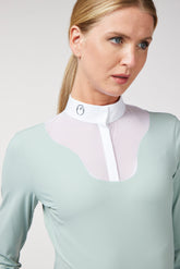 RIMINI LONG SLEEVES COMPETITION SHIRT - Frosty green | Vestrum