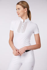 MAGLIA DA GARA A MANICHE CORTE DONNA PANTELLERIA - Verde scuro | Vestrum