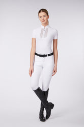 PANTELLERIA WOMEN'S SHORT-SLEEVED COMPETITION SHIRT - Optical white | Vestrum