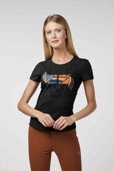 MONEGLIA WOMEN'S T-SHIRT - Black | Vestrum