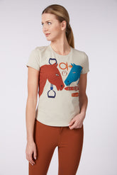 ARANCI WOMEN'S T-SHIRT - Beige | Vestrum
