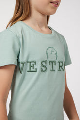 IGLESIAS GIRL'S T-SHIRT - Frosty green | Vestrum