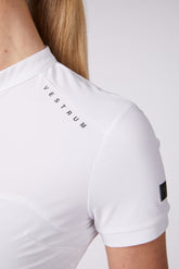 MAZARA WOMEN'S SHORT-SLEEVED TRAINING TOP - Optical white | Vestrum