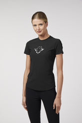 SIROLO WOMEN'S SHORT-SLEEVED TRAINING TOP - Frosty green | Vestrum