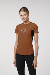 SIROLO WOMEN'S SHORT-SLEEVED TRAINING TOP - Frosty green | Vestrum