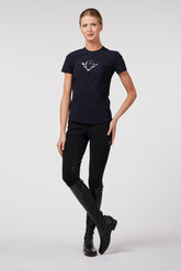 SIROLO WOMEN'S SHORT-SLEEVED TRAINING TOP - Frosty green | Vestrum