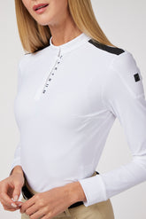 TRAPANI SHORT-SLEEVED TRAINING TOP - Optical white | Vestrum