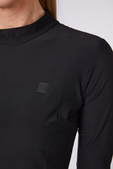ARZACHENA WOMEN'S LONG-SLEEVED TRAINING TOP - Black | Vestrum