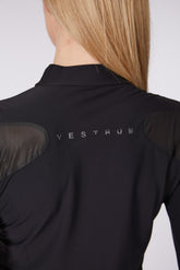 ARZACHENA WOMEN'S LONG-SLEEVED TRAINING TOP - Black | Vestrum