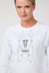 TINNARI WOME'S SWEATSHIRT - Optical white | Vestrum