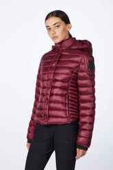 POLLUCE PADDED JACKET FOR WOMEN - Ruby red | Vestrum