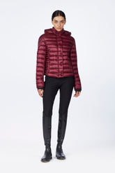 POLLUCE PADDED JACKET FOR WOMEN - Ruby red | Vestrum
