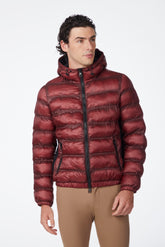 BILBAO MEN'S PADDED JACKET - Dark mauve | Vestrum