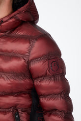 BILBAO MEN'S PADDED JACKET - Dark mauve | Vestrum