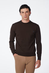 RIETI MEN'S CREW NECK SWEATER - Blue navy | Vestrum