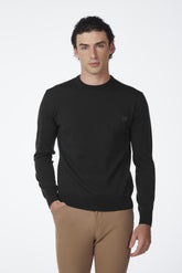 RIETI MEN'S CREW NECK SWEATER - Blue navy | Vestrum