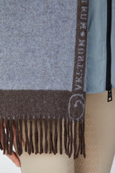 KOBE SCARF - Dark olive green/black | Vestrum