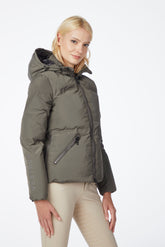 NEW YORK WOMEN'S PADDED JACKET - Dark olive green | Vestrum
