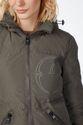 NEW YORK WOMEN'S PADDED JACKET - Dark olive green | Vestrum