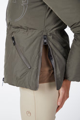 NEW YORK WOMEN'S PADDED JACKET - Dark olive green | Vestrum