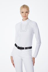 JENA WOMEN'S LONG-SLEEVED RACING SHIRT - Optical white | Vestrum