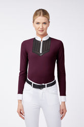 SEVILLE WOMEN'S LONG SLEEVE RACING SHIRT - Black | Vestrum