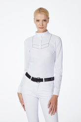 LEUVEN WOMEN'S LONG SLEEVE RACING SHIRT - Optical white | Vestrum