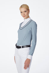 REIMS WOMEN'S LONG-SLEEVED RACING SHIRT - Cloud blue | Vestrum