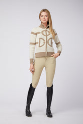 MAGLIA GIROCOLLO DA DONNA RENNES - Crema/sabbia | Vestrum