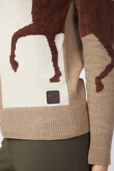 MAGLIA COLLO ALTO DA DONNA IXELLES - Nero/corten | Vestrum