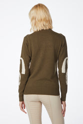 MAGLIA COLLO ALTO DA DONNA IXELLES - Nero/corten | Vestrum