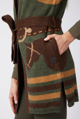 ZARAGOZA WOMEN'S SWEATER VEST - Blue navy/corten | Vestrum