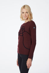 MAGLIONE DA DONNA OULU - Blu/marrone | Vestrum